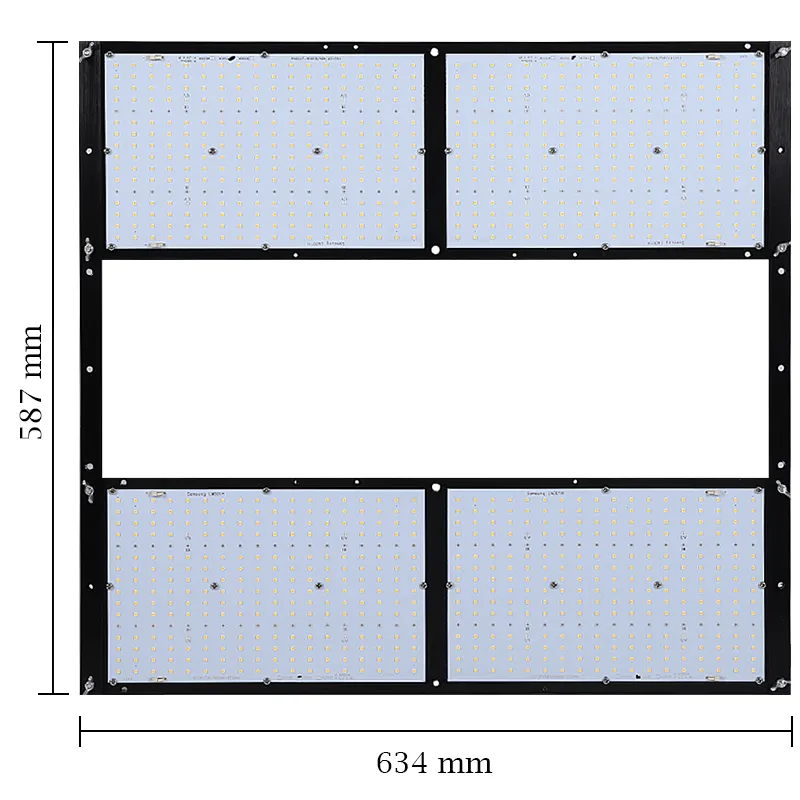 New 480W Samsung QB288 V2 led lamp board lm301b 3000k 3500k 4000K with deep red 660nm UV IR led chip DIY led grow light271o