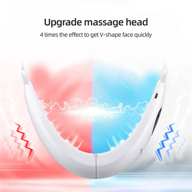 CkeyiN Face lift Tape Machines Roller Vibrator Massage Machine Fat Burning Care -lift Device 220216