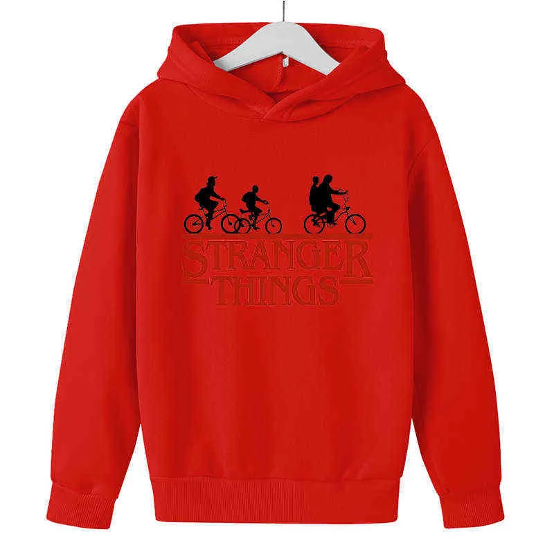 Jungen Hoodie Kinderkleidung Lustige Stranger Things Hoodies für Teenager Mädchen 413 Jahre Baby Sweatshirt Kinder039s Kleidung 2202096056553