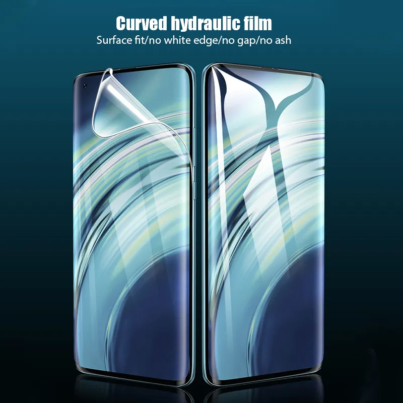 Film Hydrogel à couverture complète, 4 pièces, pour Xiaomi Mi 10 11 9T Pro Lite Ultra 5G, pas de verre sur Mi Note 10 9 8