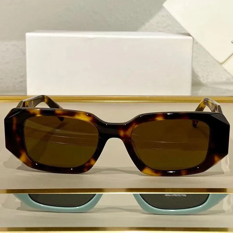 Женские солнцезащитные очки PR 17WS дизайнерские очки для вечеринок женские сценический стиль топ высокого качества Модные вогнуто-выпуклые трехмерные линии271R
