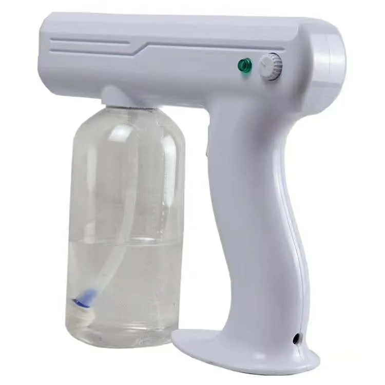 800ml Chargeable Wireless Spray Gun Sterilizer Blue Ray Nano Disinfactant Sprayer FS90012915