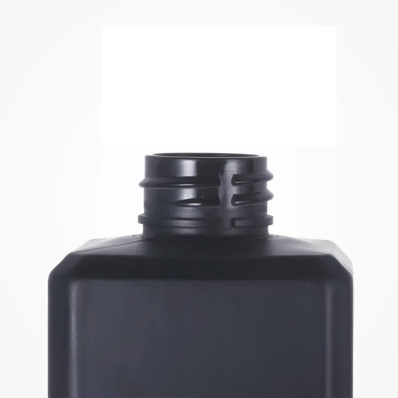 Botella de jabón líquido, botella de champú, bomba de loción, soporte de Gel de ducha, contenedor vacío, dispensador de jabón líquido de 500ml, negro 309p, 1 ud.