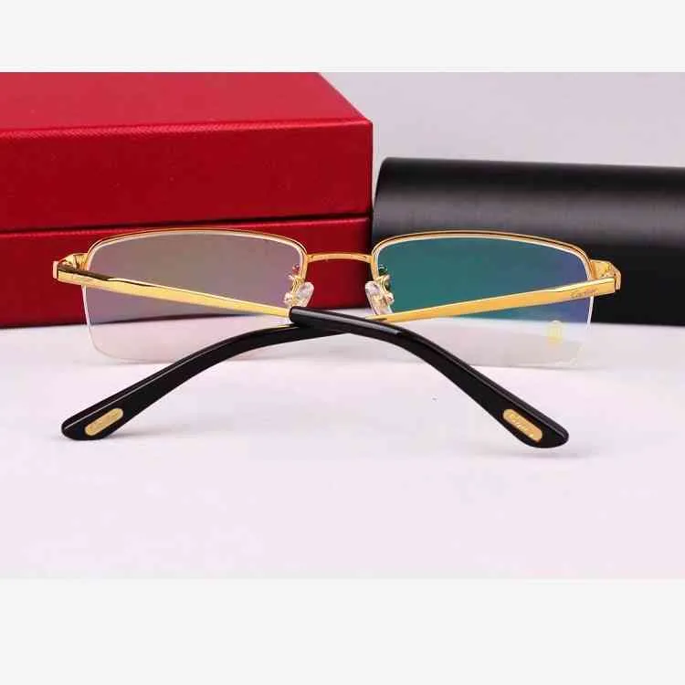 Óculos de sol designers 10% de designer de luxo Novos óculos de sol masculinos e femininos 20% de consulta de hidrominha miopia de empresa de espetáculos de titânio puro com o Ultra Light Optical