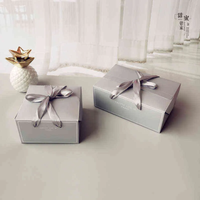 Avebien день рождения вечеринка подарочная коробка упаковка торт Нуугат конфеты коробка cajas de картонная свадьба благополучие бумажные подарочные пакеты оптом h1231