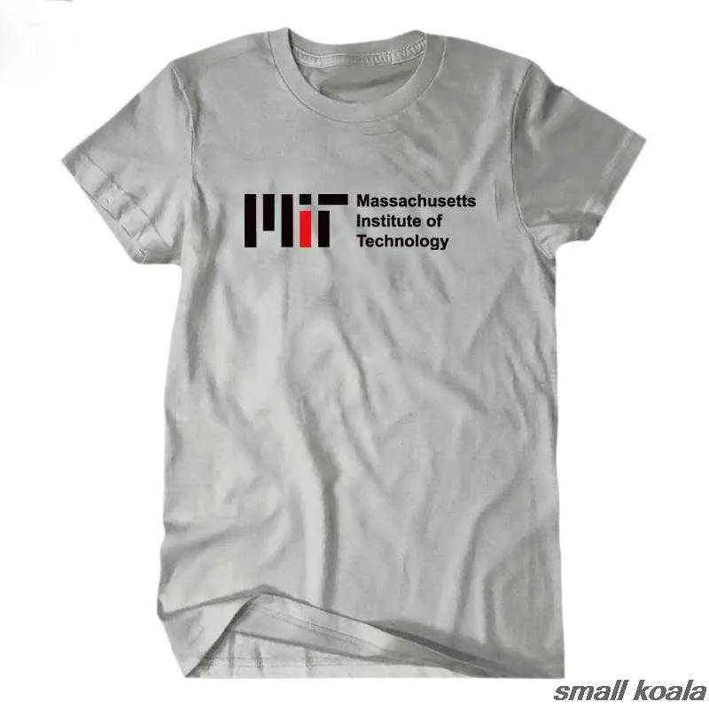 MIT T-Shirts College Wear Kurzarm T-Shirt Schuluniform Massachusetts Institute of Technology Kleidung T-Shirt G1222