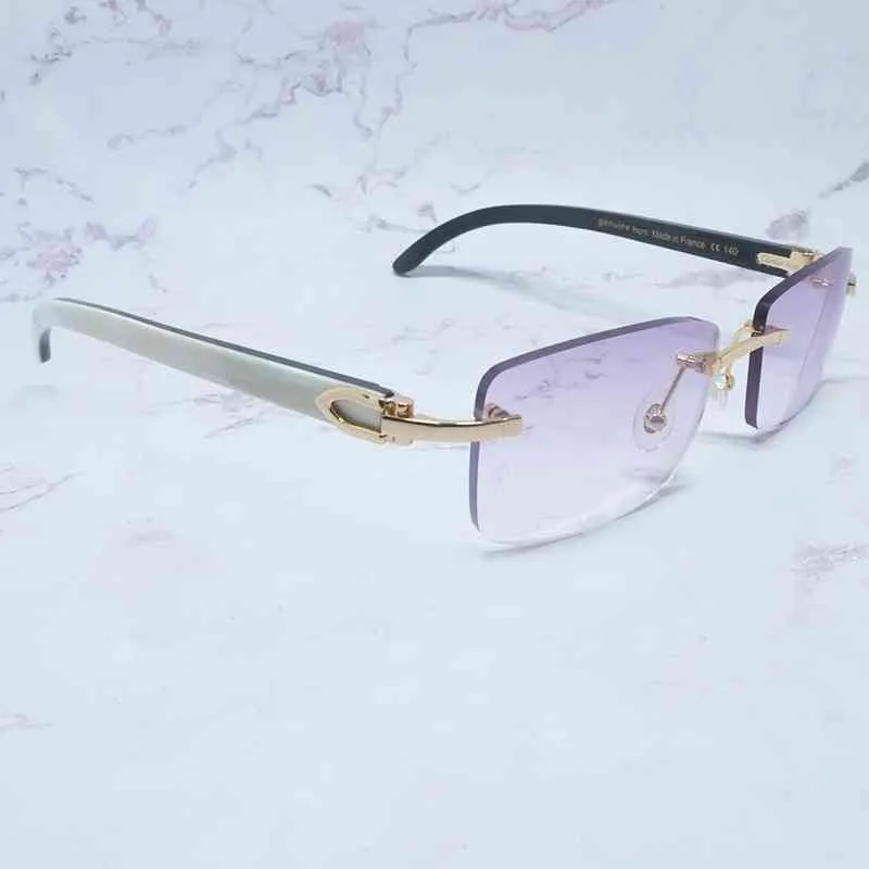 2024 10% zniżki na luksusowy projektant Nowe okulary przeciwsłoneczne dla mężczyzn i kobiet 20% zniżki na Buffalo Horn Bezprzepustowy biały czarne buffy Trendy okulary gafas sol
