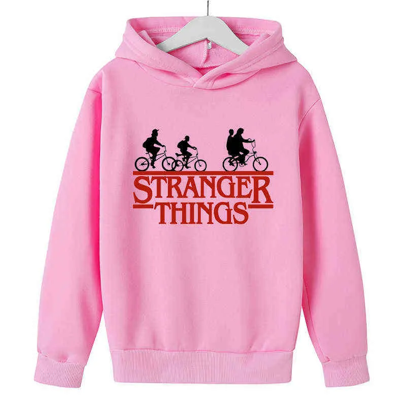 Jungen Hoodie Kinderkleidung Lustige Stranger Things Hoodies für Teenager Mädchen 413 Jahre Baby Sweatshirt Kinder039s Kleidung 2202096056553