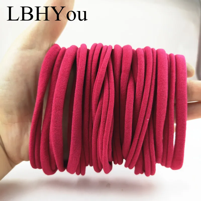 morbido elastico sottile fasce in nylon senza traccia fascia elastica sottile accessori fai da te usura dei capelli LJ200908
