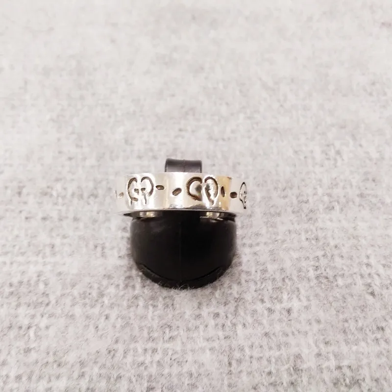 Luxo 6ucci jóias 925 esterlina prata prata anéis fantasma para mulheres casais casais dedo anel de dedo com caixa de aniversário presentes 455318