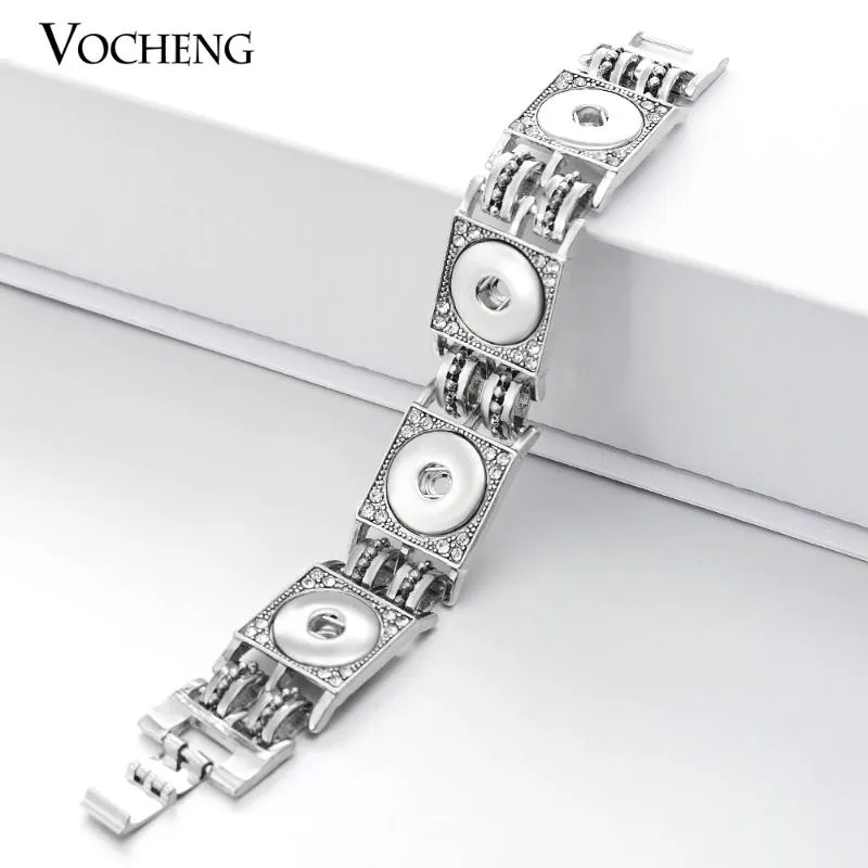Vocheng Ginger Snap Button Jewelry Interchangeable Bangle 18mm Snap Button Charms Bracelet Vb-074243a