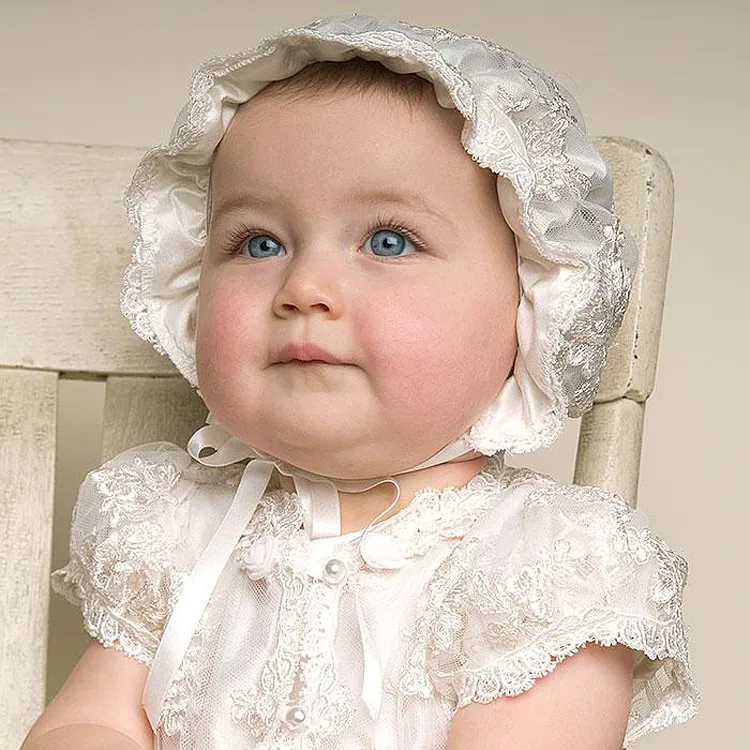 h%20Quality%20Ivory%20and%20White%20Taffeta%20Baptism%20Gown%20Lace%20Jacket%20Christening%210Dresses%20with%20Bonnet%20for%20Baby%20Girls%20and%20Boys
