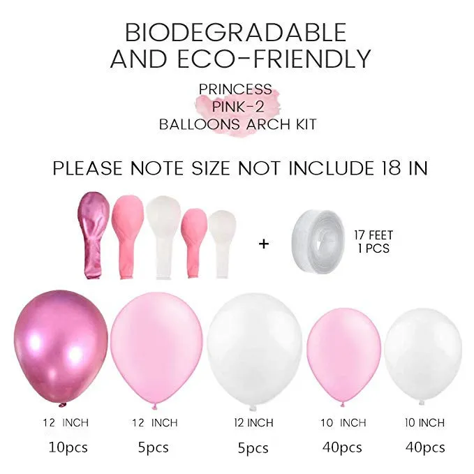 101 DIY-ballonnen Garland Arch Kit Rose goud roze witte ballon voor baby shower bruids douche bruiloft verjaardagsfeestje decoraties T22967086