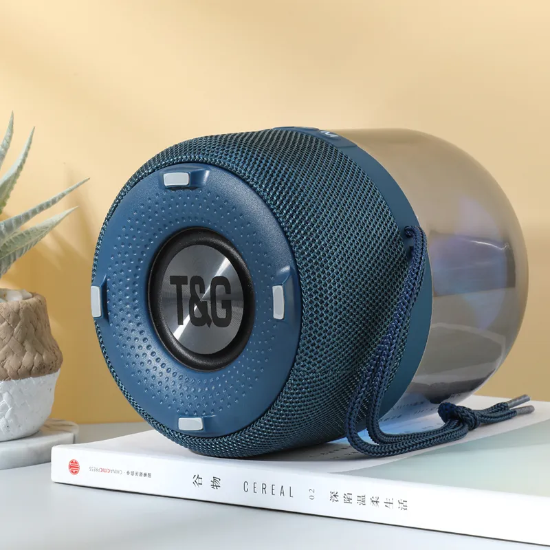 TG325 Haut-Parleur Bluetooth Tws Sans Fil Nfc 360 Son Stéréo Basse Profonde Home Theate Colonne Subwoofer Aux Fm Tf Radio Pour Ordinateur