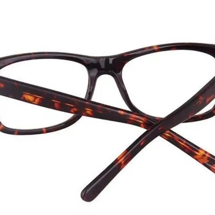 Unisex-stilglasögon ram 54-18-145 Importerad ren-plank Fullrim för receptbelagda glasögon i full set fodral hela225h