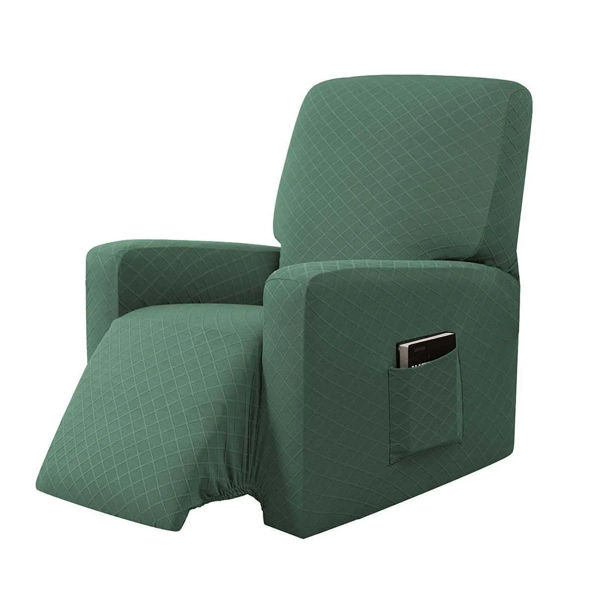 Stretch Elastic Recliner Sofabezug Rutschfester abnehmbarer und waschbarer elektrischer Sesselbezug Recliner Chair Slipcover 201119