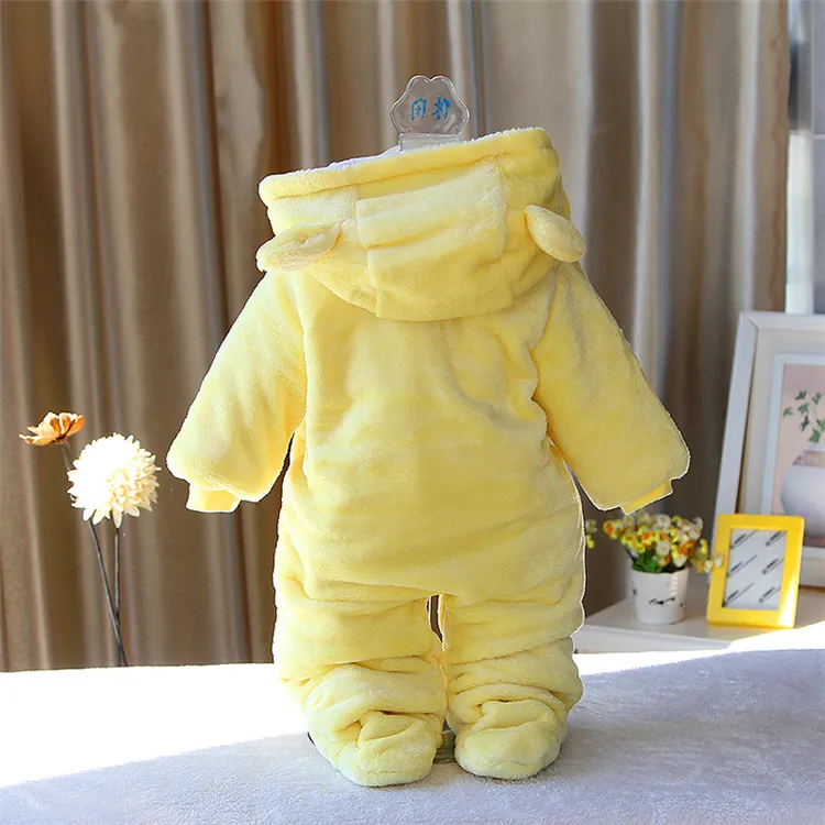 Baby Rompers Infant Boy Designer Ubrania do noworodka dziewczynki Ubrania jesienne zimowe dziewczyny snowsuits Jumpsuits 4 Colours3017017