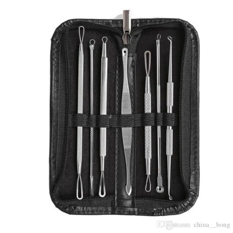 Blackhead Remover Tool Acne Comedone Pimple Blemish Extractor Remover Tool Kit Set incloud box sales gift for customers