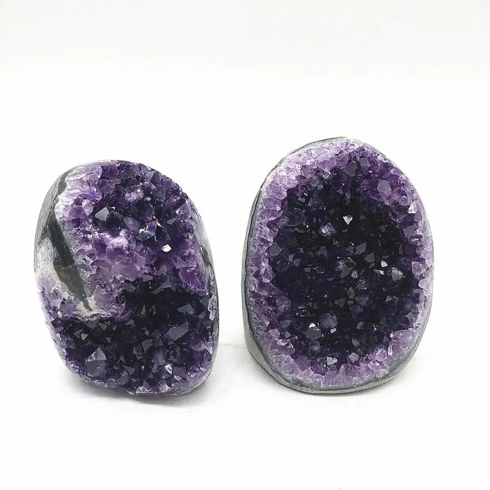 Beste Qualität natürlicher Kristallquarz Uruguay Amethyst Kristall Geode 201125