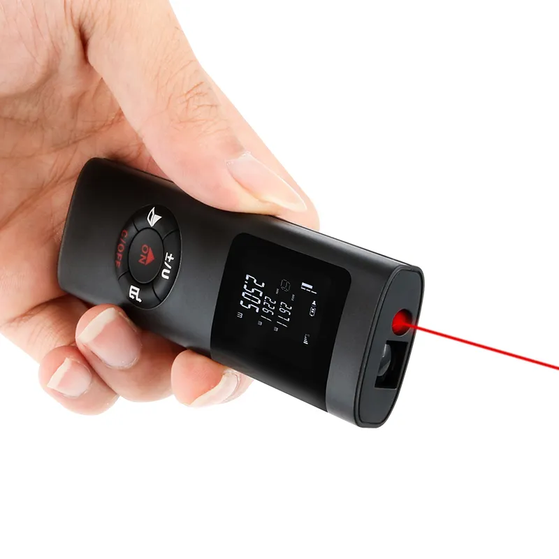 2020 NOWOŚĆ MINI LASER MINI LASER Rangefinder 40M Laser Distance Meter Professional Laser Tape Roulette Mierz Metro Rangefinder T200603161403