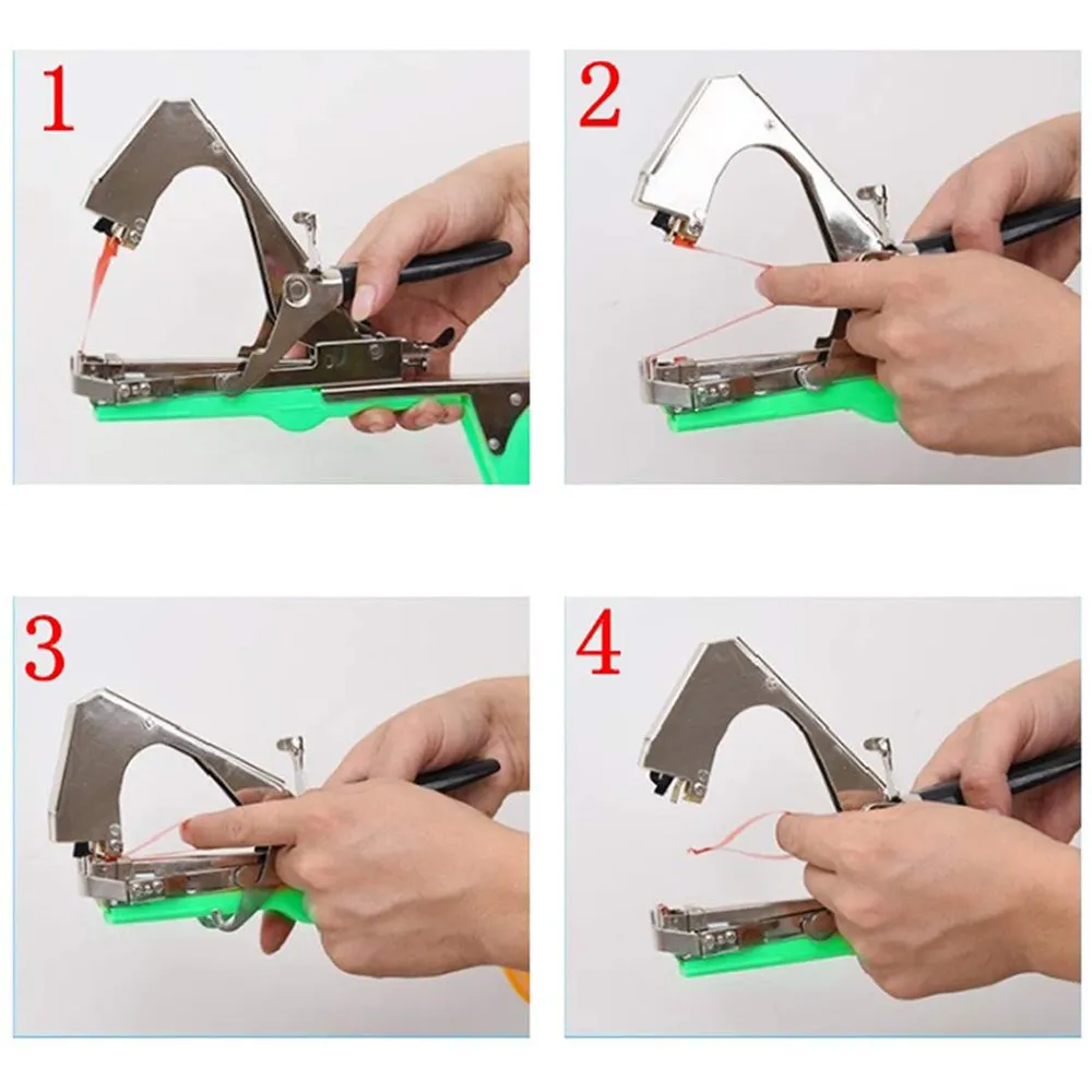 Drtools Gartengeräte, Strumpfband, Pflanzen, Pflanzenzweig, Handbinde-Bindemaschine, Hackfleisch-Gemüse-Tapetool, Tapener-Bänder, Hausgarten, C107510000