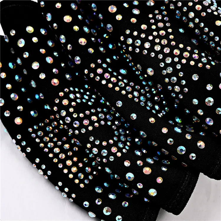 Lettera Maschera antipolvere Diamante Bling Cotone protettivo Lavabile in bocca Riutilizzabile Donna Ragazza Moda Strass BOSS LOVE KING QUEEN SEXY Maschere nere adulti