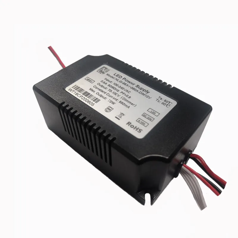 Dimming Switching Power Supply Dimmer Drive Power With control panel 100-240VAC For Wattshine MAD180 Aquarium Light (6)