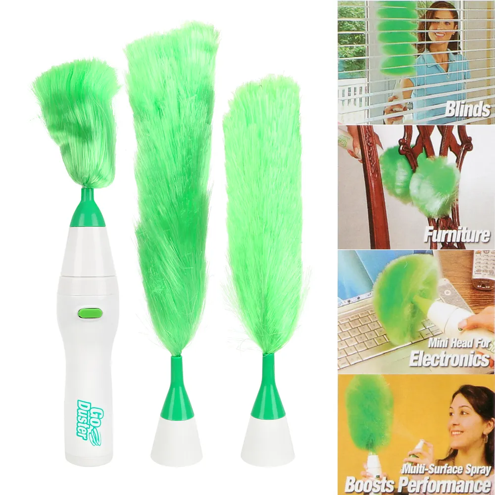 NICYARD Multifunctional كهربائية الريش من DUSTER FOR Home Furniture Window Window Sweat Soft Microfiber Dust Grase Brush T200513010594