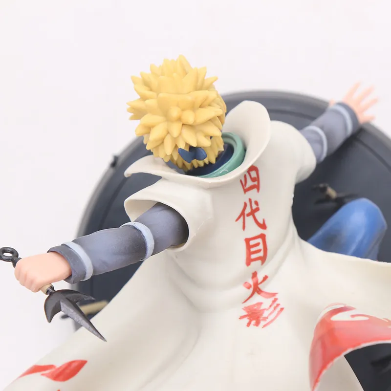 Brinquedos Anime Figurals Naruto Namikaze Minato Action Figure 1/8 Scale Painted Figure Narutos