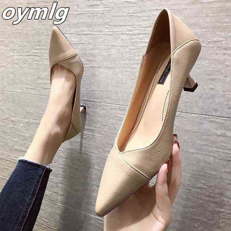 Dress Shoes New Women Sexy Stiletto Party Wedding Comfortable Pointed Toe High Heel Woman Pumps Ladies Casual Single 220303