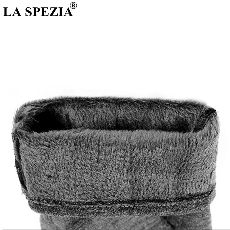 La Spezia Mens Gloves Gloves Touch Male ذكر قفازات مخملية زرقاء