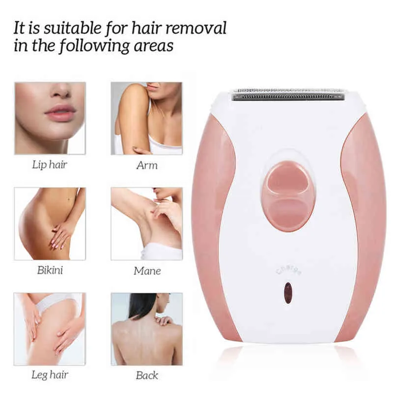 Mini Electric Epilator Women Hair Shaver Razor Electric uppladdningsbar Lady Rakning Trimmer Hair Removal Machine Women039S Swimsu3508479