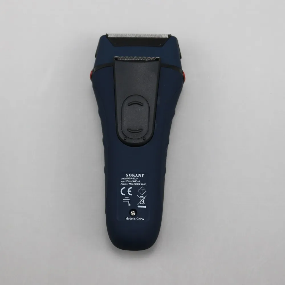 Аккумулятор электрическая бритва для мужчин бороды электрические бритвы аккумуляторные лица волосы влажный сухой бритье 100-240V USB
