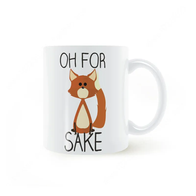 Oh For Sake Mug 11oz Ceramic Coffee Friends Compleanno Regalo di Natale 220311