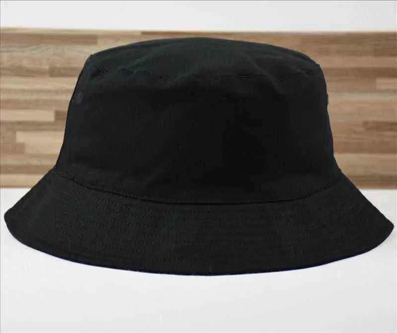 Men Large Size Fisherman Hat Pure Cotton Sun Cap Male Bucket Big Head Man Plus Boonie 57-60cm 60-62cm 62-64cm 220114