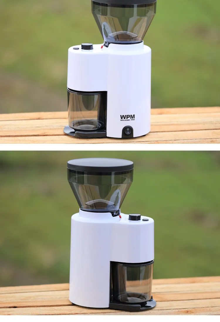 Moulin à café électrique à double usage à produit unique italien WPM moulin à café fait à la main pour la maison
