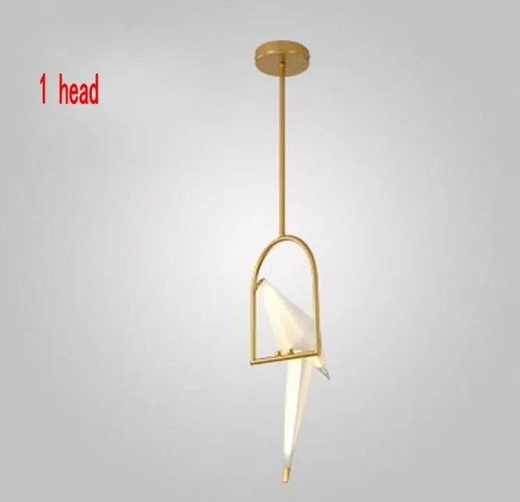 Moderne kreative Vogel-Droplight-Wohnzimmer-Restaurant-Bar-Persönlichkeits-Papercranes-Schlafzimmerlampen und Laternen von Lampen und Lantern280d