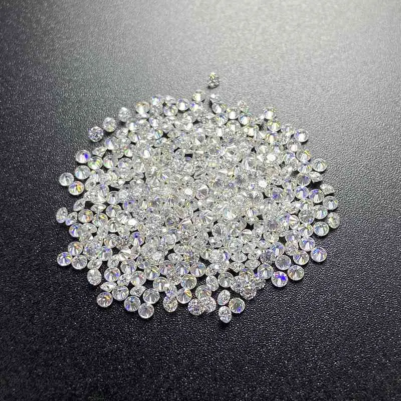 Petite taille 1mm à 3mm VVS1 diamants Moissanite lâches pierres blanches D cultivées en laboratoire par carat