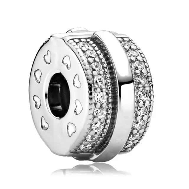 Neue 925 Sterling Silber Charm Hundepfotenabdruck Perlen für Pandora Damen Armband Halskette Schmuck Modeschmuck