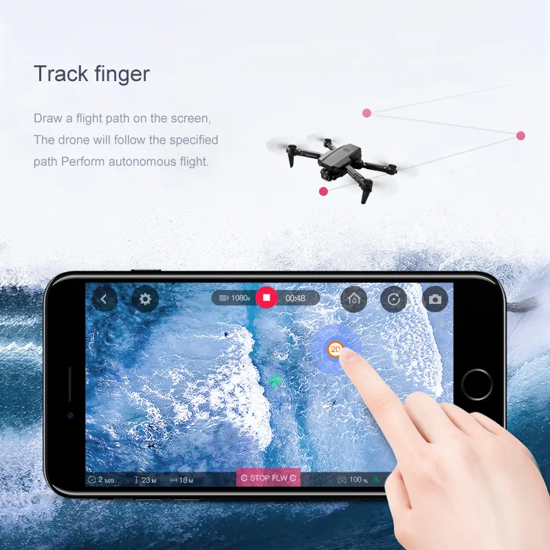 Neue XT6 Drone Dual Lens 4k High Definition Luftaufnahmen optischen Fluss feste Höhe RC Flugzeug Spielzeug kostenloses Geschenk