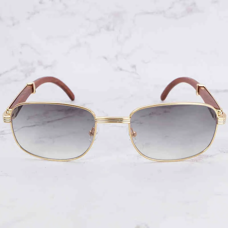 2024 Fashion Off Luxury Designer de luxe Nouveaux lunettes de soleil pour hommes et femmes au large des accessoires pour hommes en bois rétro