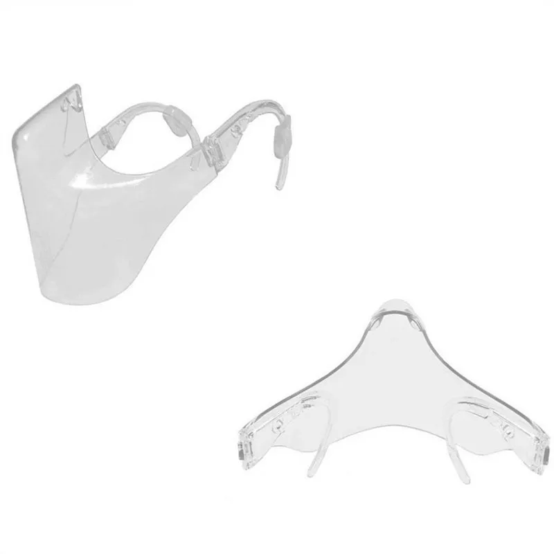 Skydda PC Mask Transparent Masks Splash Shield Highdefinition Face Shield Transparent Clear Proof Mask Outdoor Boutique E11235P3242211