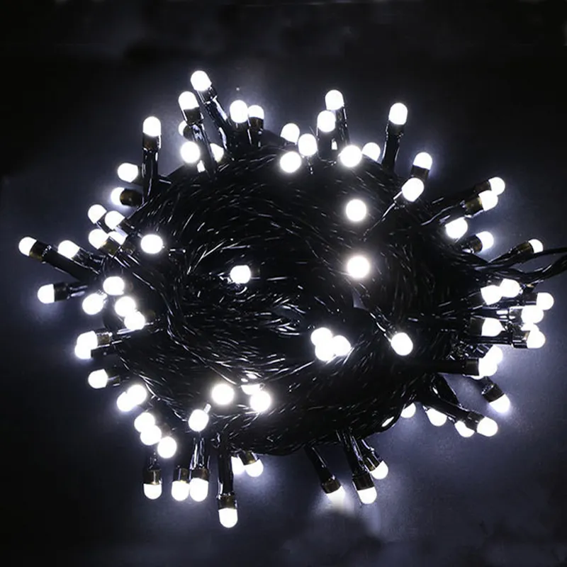 ブラックラインの販売100M 480 LEDライトパーティーランプLEDクリスマスライトアウトドア装飾パーティートゥインクルストリングライト220V EU247E
