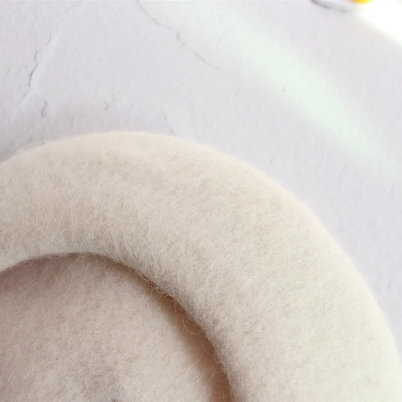 Femmes kawaii pochée œuf yolk bérets filles manuelle laine en feutre boucles peintre chapeau hiver parentchild chapeau français y2001022161086
