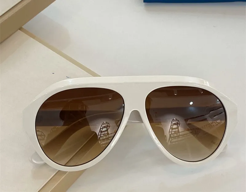 Luxury Unisex Big Pilot Polarized Sunglasses UV400 Gradient Lenses Imported Plank fullrim GOGGLES 60-13-150full-set case2393