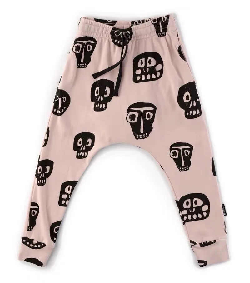 Fille Garçons Enfant Auatumn Filles Pantalons À Volants Enfants Leggings Crâne Robes LJ201019