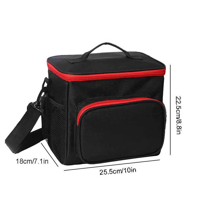 Draagbare Picknick Cool Bag Koele Geïsoleerde Tas Lunchtas voor Camping Winkelen Gym Reizen Studenten Lunchbox Dames en Mannen T200710