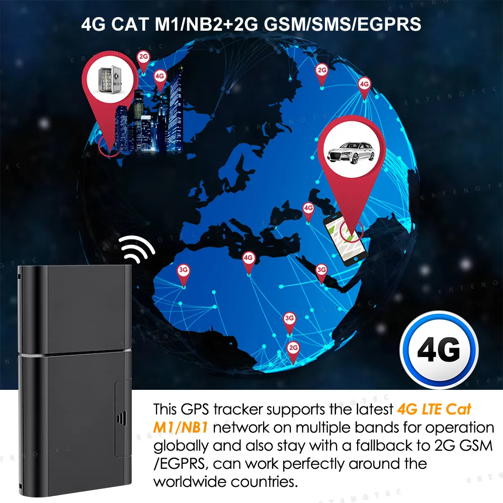 GPS Tracker 4G MICODUS CAR GPS BLE Температура Beacon ML208G LTE Cat M1 5500MAH Отслеживание автомобиля Geo Забор Логистика Холодная Цепочка