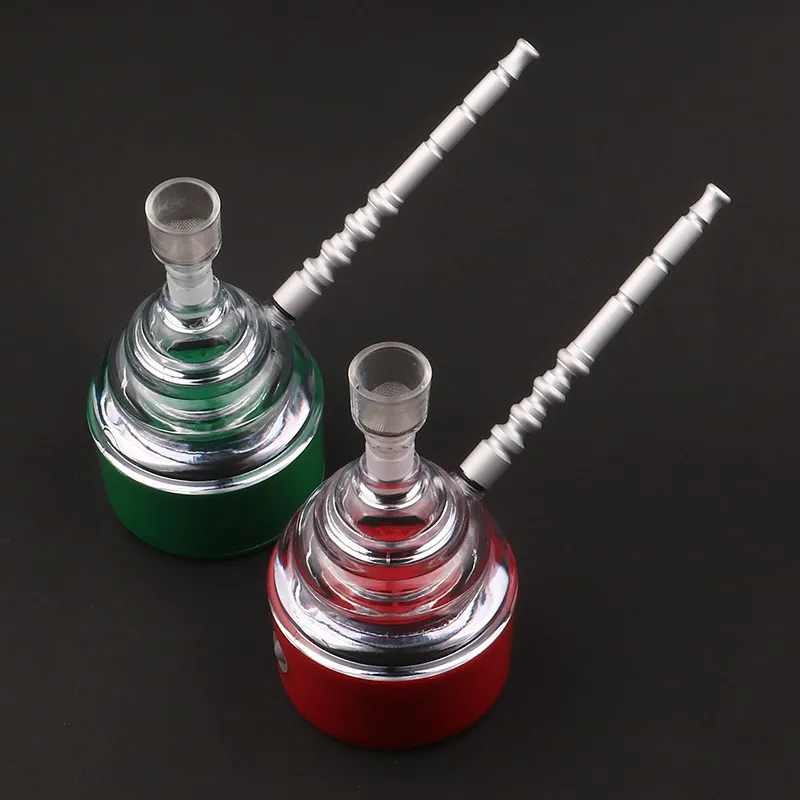Electronic vacuum pipe new style glass hookah electric hair dryer plastic hookah glass pipe smoking accessories9645100