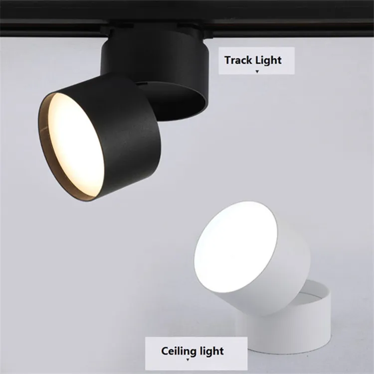 LED Downlight Decke Spot lichter Wohnzimmer Faltbare Spot Lampe 7w 12w 15w Decken Beleuchtung Für Küche badezimmer licht Oberfläche m220T